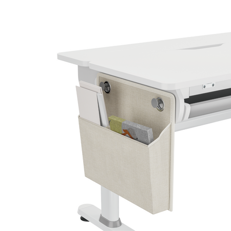 Zestaw: biurko regulowane SPEX108WG + ergonomiczne krzesło dla dziecka