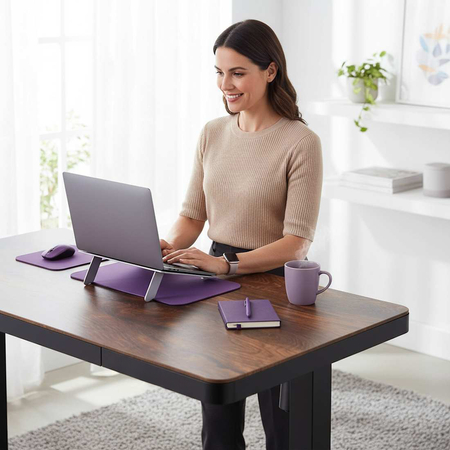 Biurko Elektryczne Spacetronik Astrid SPEB128 z Szufladą i USB