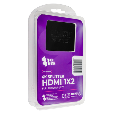 Spacetronik HDSP2-M mini HDMI 1/2 Verteiler