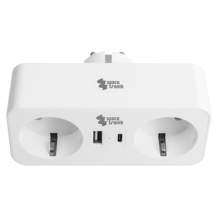 Listwa zasilająca 2xAC 1xUSB 1xUSB-C SPS-PS01W