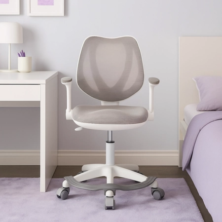 Zestaw biurko elektryczne z krzesłem dla dziecka Spacetronik SPE-X116W