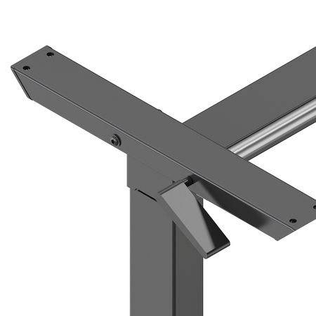 Mobile standing desk with wheels SPE101B