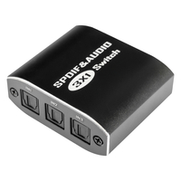 Optyczny rozdzielacz audio SPDIF Toslink 1x3