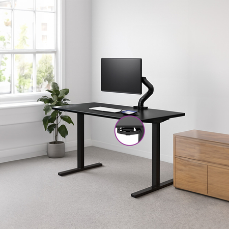 Manualne biurko Spacetronik Moris 113BB 100x60