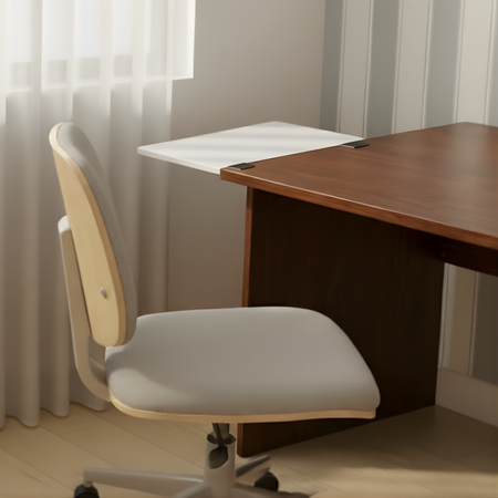 Przedłużka do biurka Spacetronik SPB132W montowana na zaciski