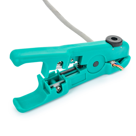 Durchgangsset mit Crimpzange und RJ-Steckern PT-S02