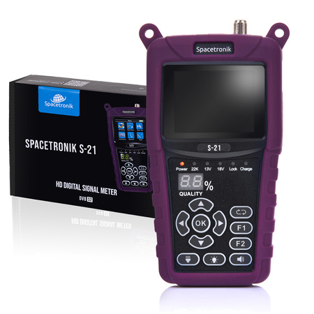 Miernik sygnału SAT Spacetronik S-21 DVB-S/S2/S2X