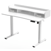 Biurko Elektryczne SPEF134WW z Szufladą i USB z pamięcią białe