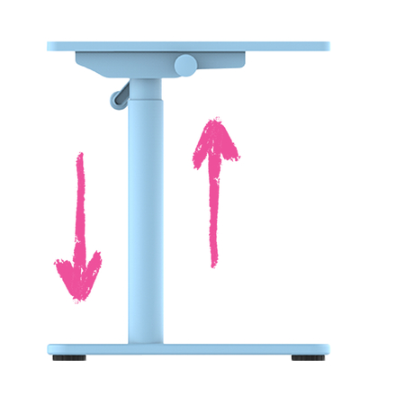 Biurko regulowane ręcznie Spacetronik XD SPE-X101A