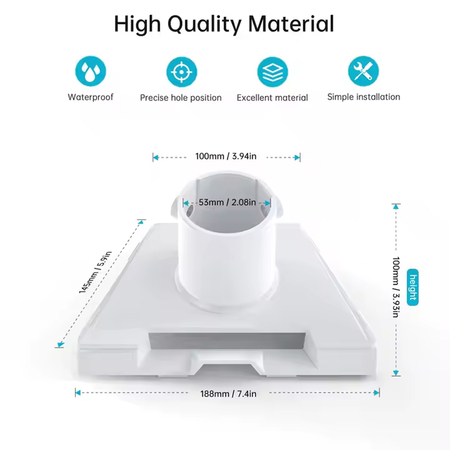 Adapter rurowy do anteny Starlink Gen 3 Standard