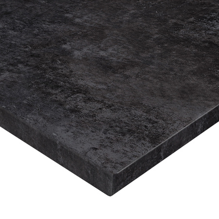 Universal-Schreibtischplatte 138x70x18 cm Beton dunkel