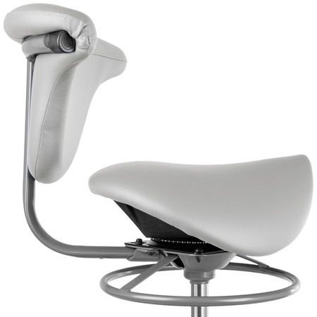 Ergonomiczny hoker regulowany SELLA biały