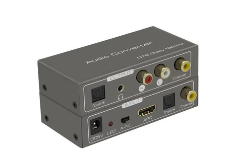 Extractor HDMI-Audio SPDIF R/L Jack ARC SPH-AE04