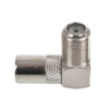 F-Buchse / TV-Stecker gewinkelt TV-IECM0190 Box 50Stk