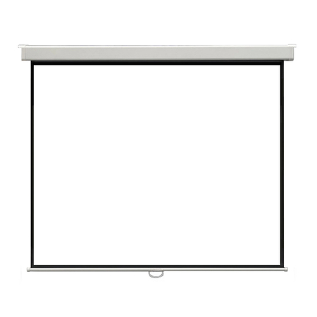 Ekran projekcyjny zwijany ręcznie 100" 4:3 biały