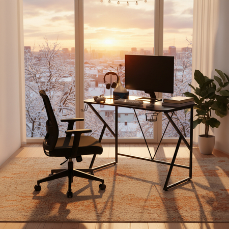 Biurko Gamingowe 100cm Spacetronik Funky Furniture