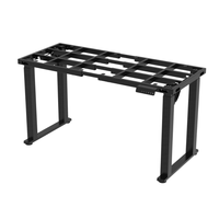 Stelaż biurka elektrycznego SPE426B  71–118 cm czarny 100kg udźwigu