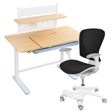 Elektrischer Schreibtisch mit Ablage Spacetronik SPE-X116AT