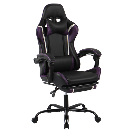 Fotel gamingowy Spacetronik Rally 1.0 fioletowy