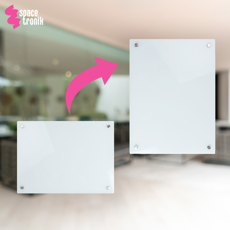 Szklana tablica magnetyczna na ścianę SPB204 60x45