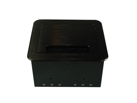 Desktop Power Port CUBA 1xAC 1xRJ45 1xUSB Schwarz