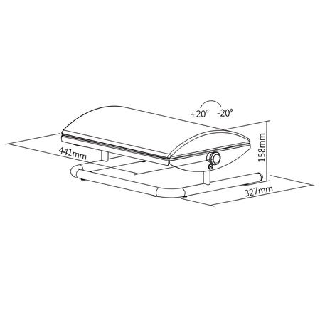 Podnóżek do stóp SPE-M07B