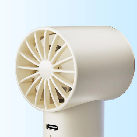Airpuff 1 verstellbarer Handventilator weiß