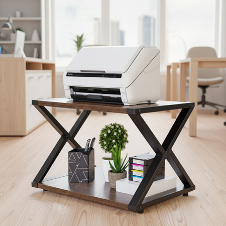 Spacetronik Hugel Monitorständer Schwarz