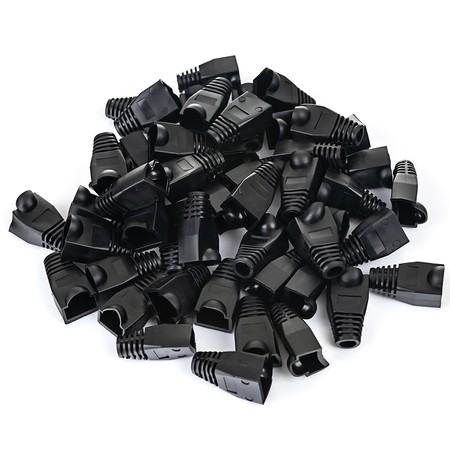 Gummimanschette RJ-45 Stecker CC-RJ45_1BLK 50 Stück