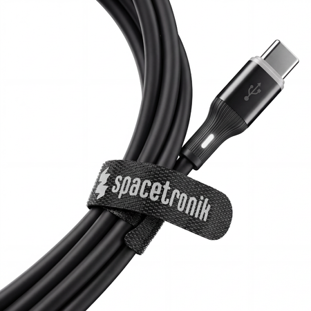 Kabel LED silikonowy USB-C do USB-C 2m