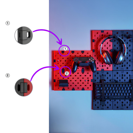 Spacetronik SPB-157B Holdee-Lochplatte