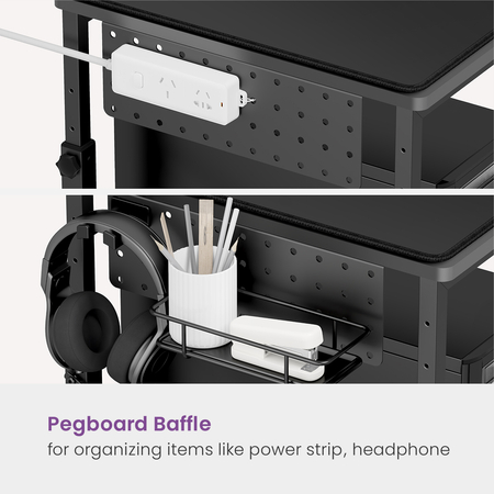 Mobilna Podstawka z Półką pod Komputer SPC112