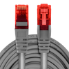 RJ45 CAT 6 U/UTP AWG24 grau 10m Kabel