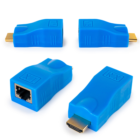 Spacetronik SPH-HLC6 Eco HDMI zu LAN Konverter