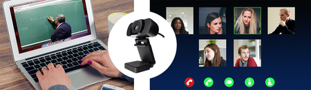 Kamera Internetowa+ Statyw USB FHD AF SP-WCAM11-Z