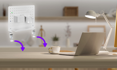 Tablica perforowana Spacetronik SPB-151W Holdee