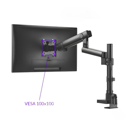 Uchwyt na monitor i laptop Spacetronik SPA-H121