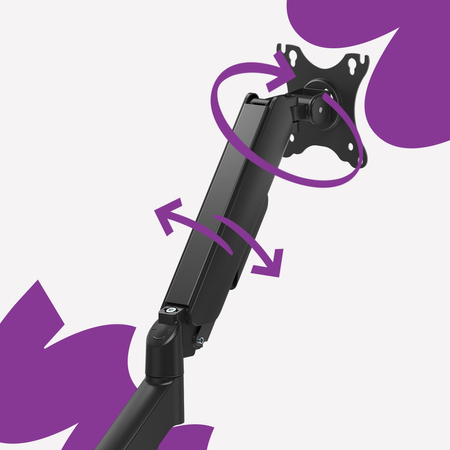 Uchwyt na dwa monitory SPAE121