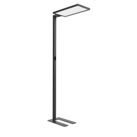 Lampa stojąca biurowa LED GLOW D24 13000 lm Czarna