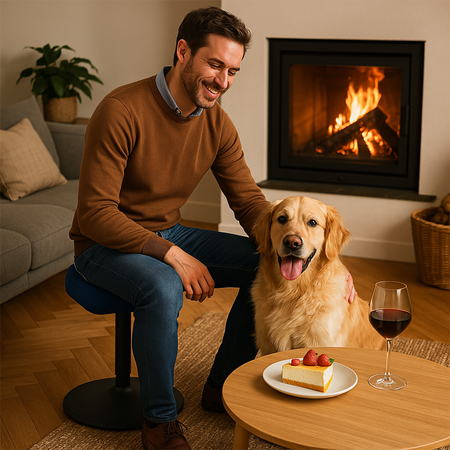 Aktywny hoker bujany Spacetronik ZIPPY-03-0N