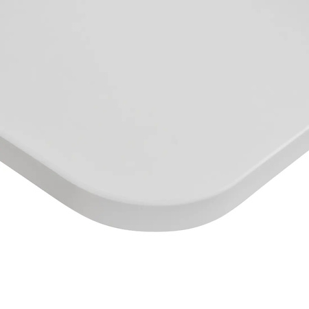 Blat biurka uniwersalny 130x65x18 cm Biały