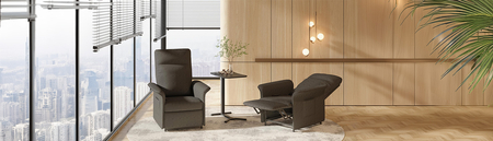 Fotel elektrycznie regulowany Spacetronik Flax