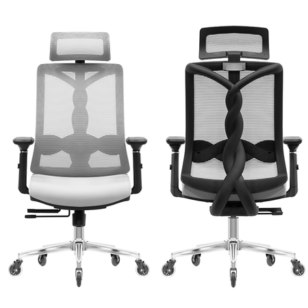 Krzesło biurowe Spacetronik Spiro Szare