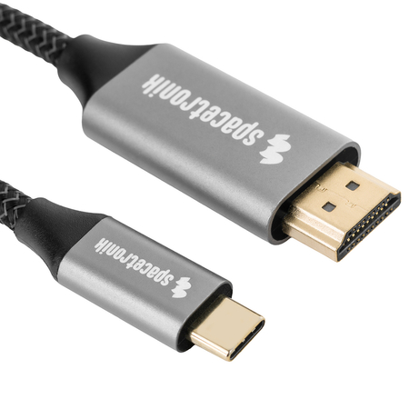 Kabel USB-C 3.1 HDMI 4K Spacetronik KCH-SPA010 1m