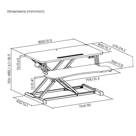 Regulowana podstawka Spacetronik SPR-137MB