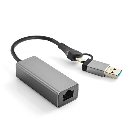 Zewnętrzna karta sieciowa Adapter USB na gniazdo RJ45 1000Mbps SPU-A16