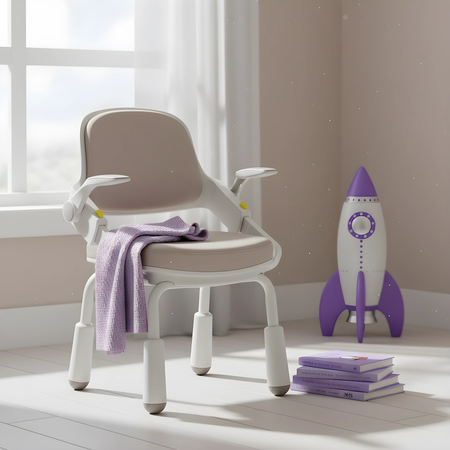 Zestaw biurko elektryczne z krzesłem dla dziecka Spacetronik SPE-X116W