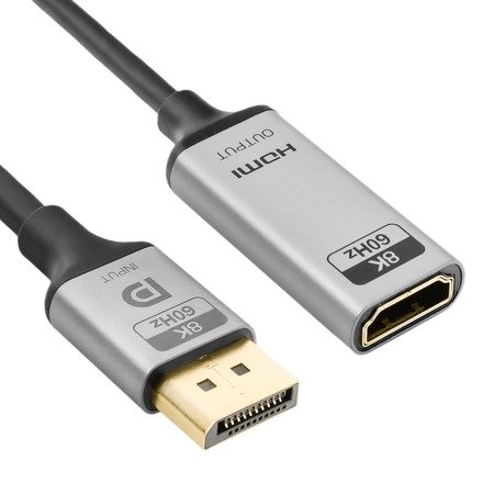 Spacetronik KDH-SPA002 02 DP HDMI 8K 60Hz Adapter