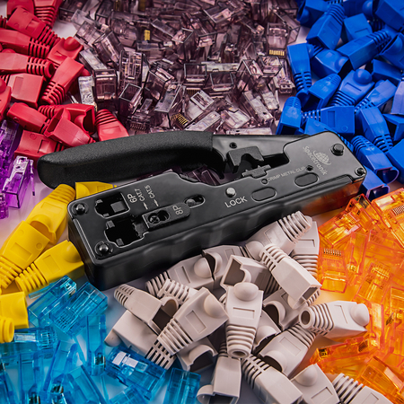 Zaciskarka przelotowa RJ45/RJ12/RJ11 PT-CT02