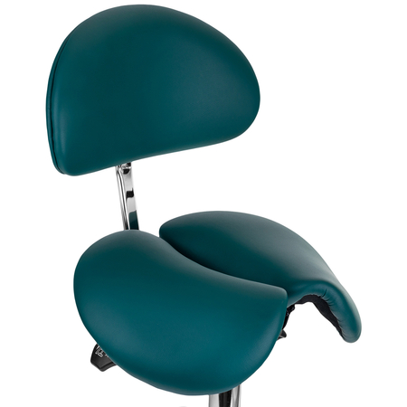 Ergonomiczny hoker regulowany SELLA niebieski